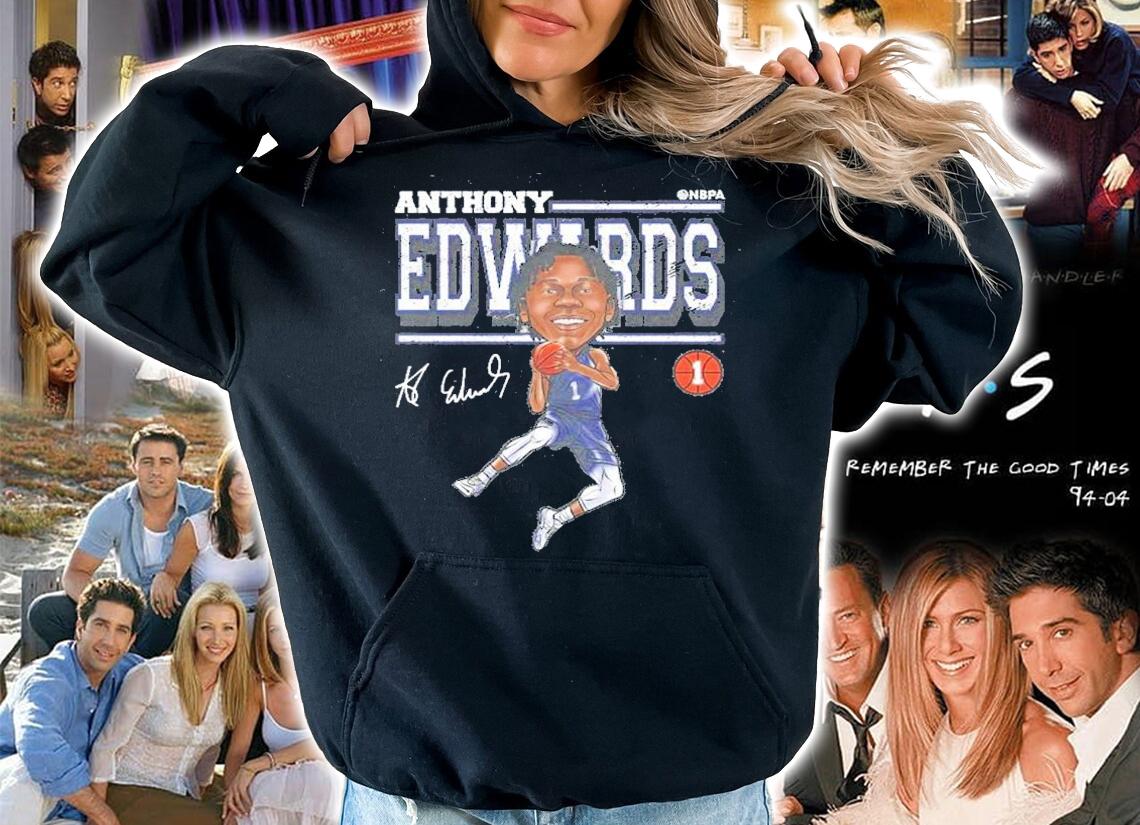 Anthony Edwards Minnesota Cartoon Minnesota Basketball Shirt t-shirt