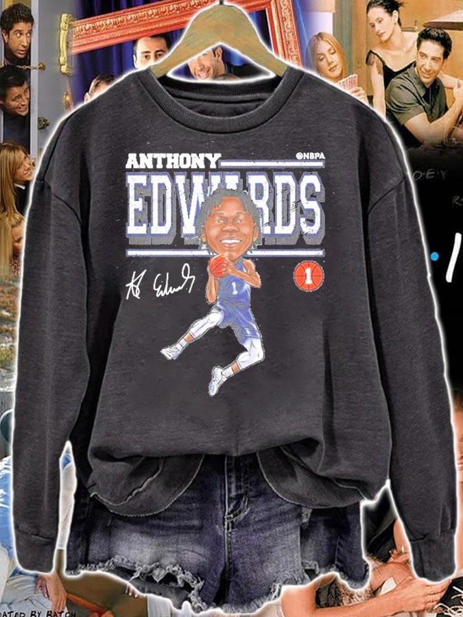 Anthony Edwards Minnesota Cartoon Minnesota Basketball Shirt t-shirt