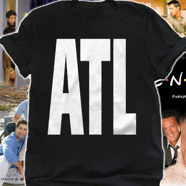 Atl Atlanta Georgia White Text Shirt t-shirt shirt