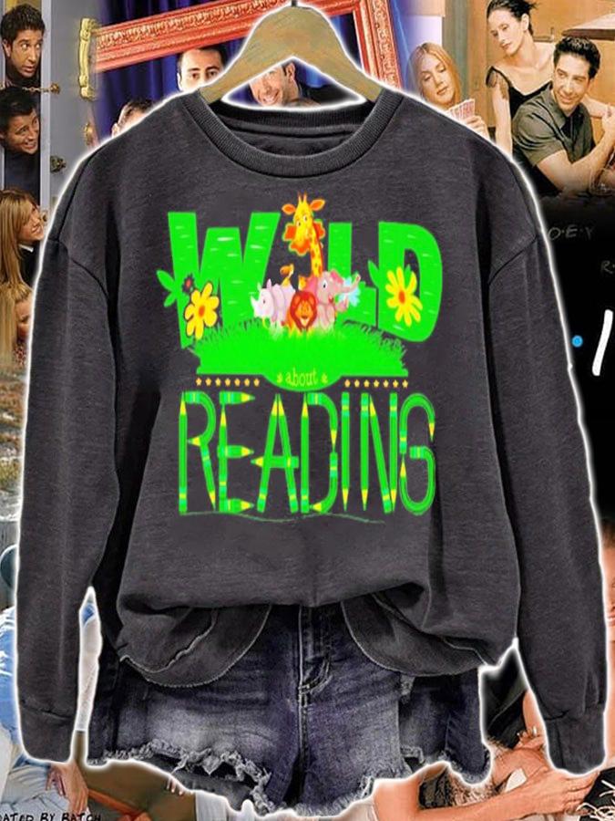 Back To School Teacher Wild About Reading Shirt t-shirt sweatshirt