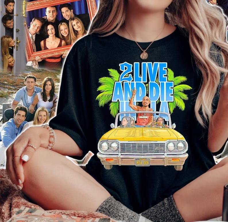 Bailey Brothaz 2 Live And Die In LA Shirt t-shirt