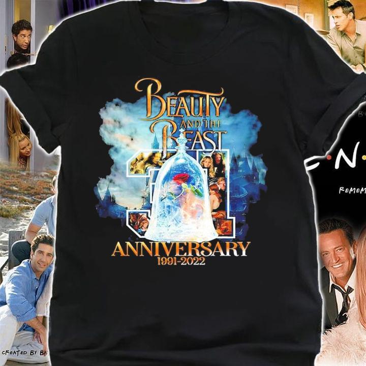 Beauty And The Beast 31 Years Anniversary 1991-2022 Shirt t-shirt shirt