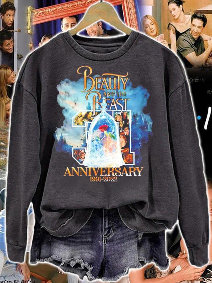 Beauty And The Beast 31 Years Anniversary 1991-2022 Shirt t-shirt sweatshirt