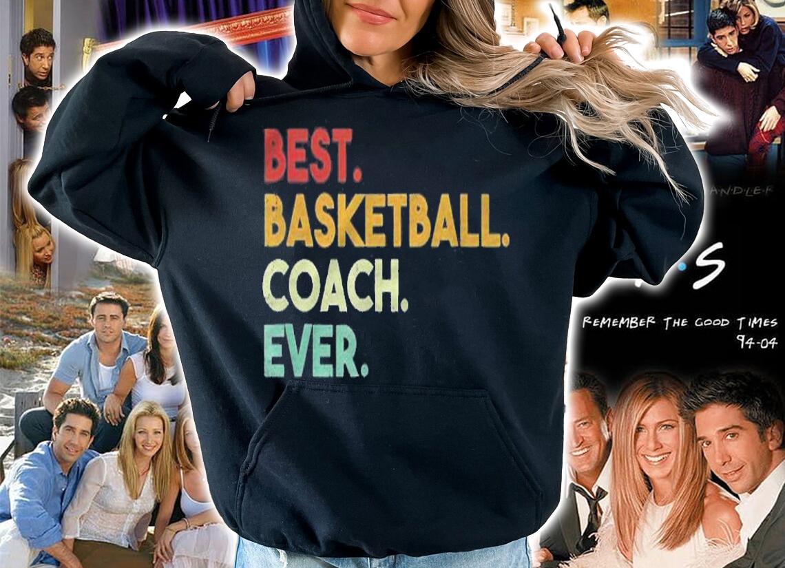 Best Basketball Coach Ever Retro Gift For Coaches Shirt t-shirt
