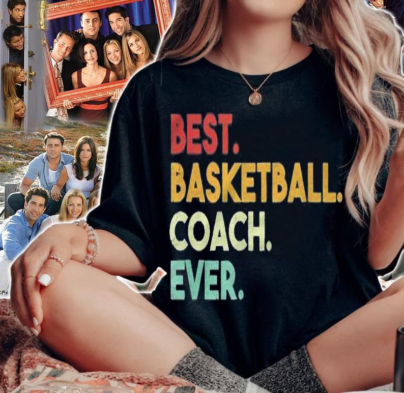 Best Basketball Coach Ever Retro Gift For Coaches Shirt t-shirt