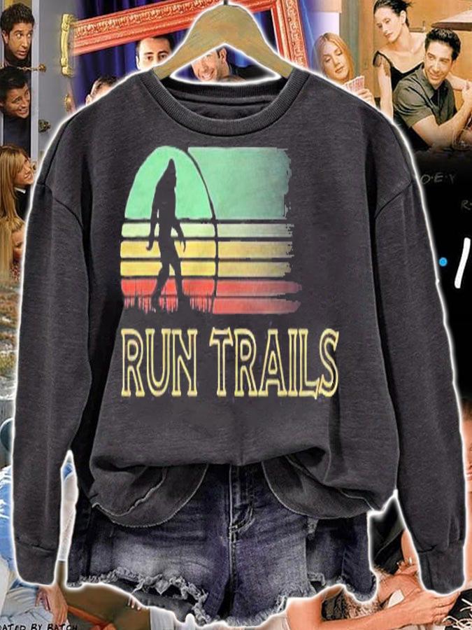 Bigfoot Runner Vintage Trail Ultra Marathon T-shirt t-shirt sweatshirt