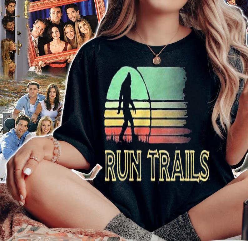 Bigfoot Runner Vintage Trail Ultra Marathon T-shirt t-shirt woman shirt