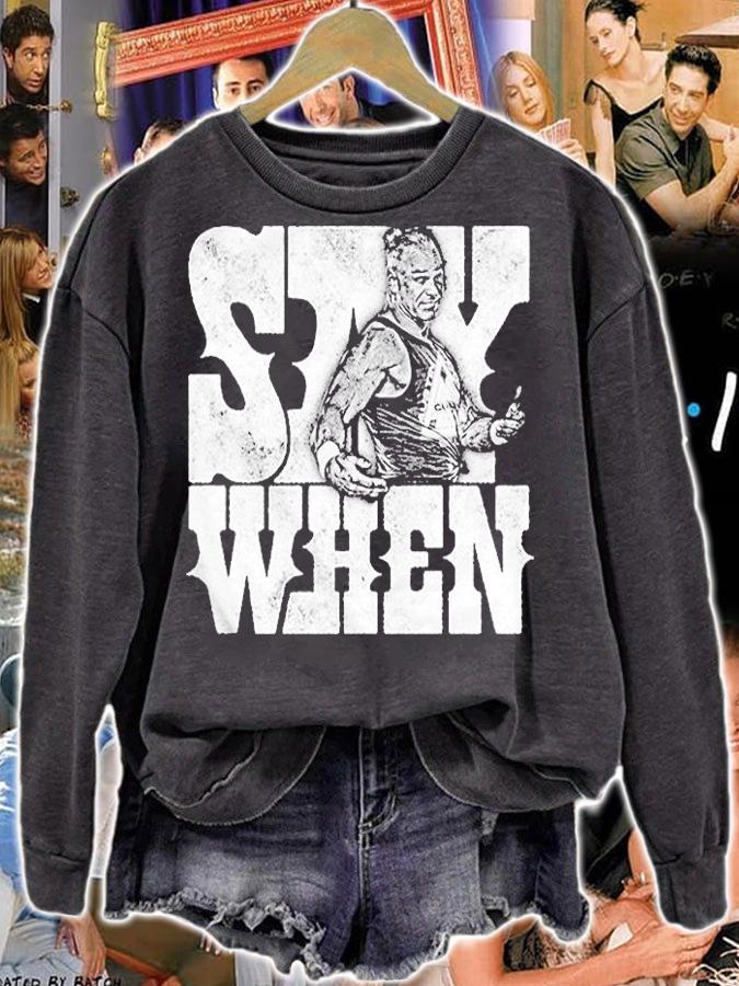 Billy Gunn Say When Shirt t-shirt