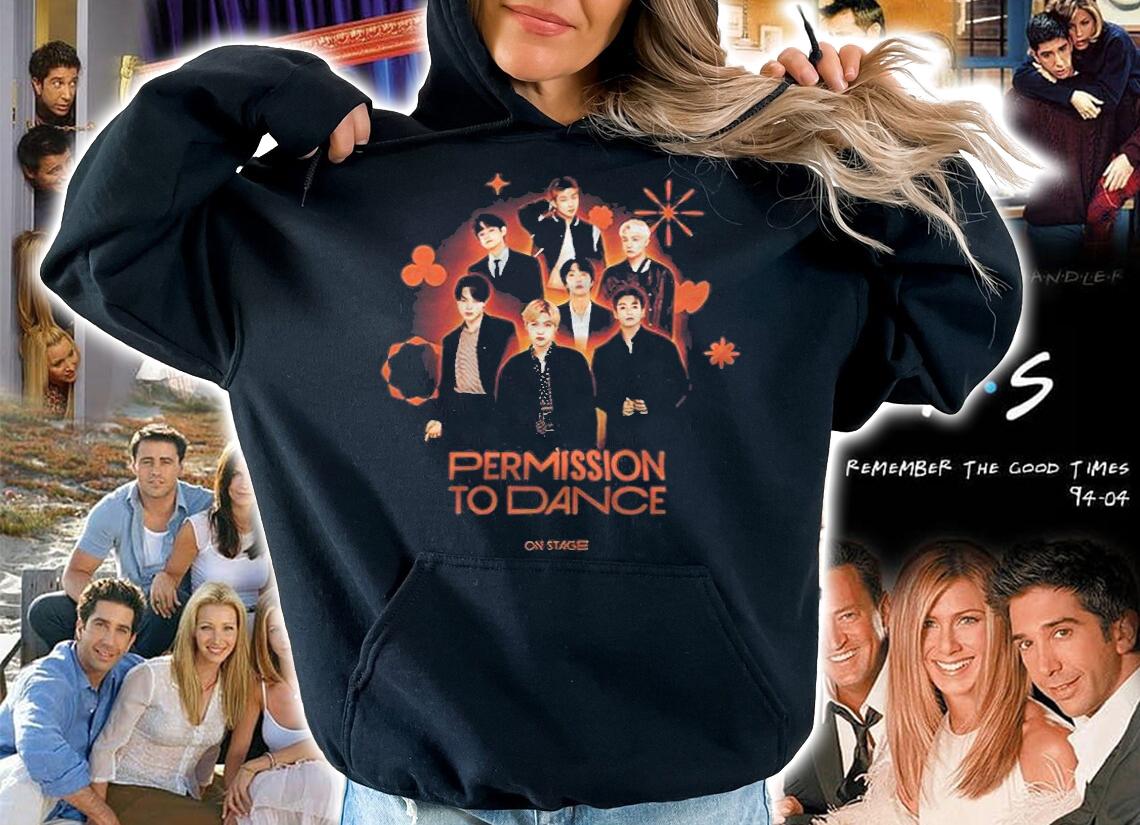 BTS Permission To Dance On Stage T-Shirt t-shirt hoodie