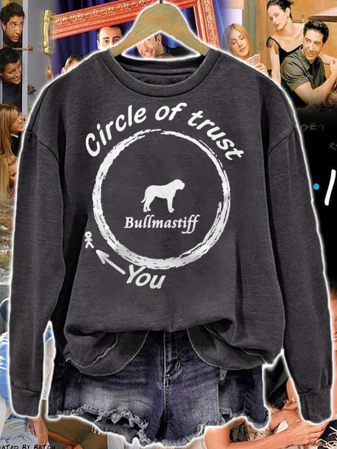 Bullmastiff Circle Of Trust Pullover T-shirt t-shirt sweatshirt