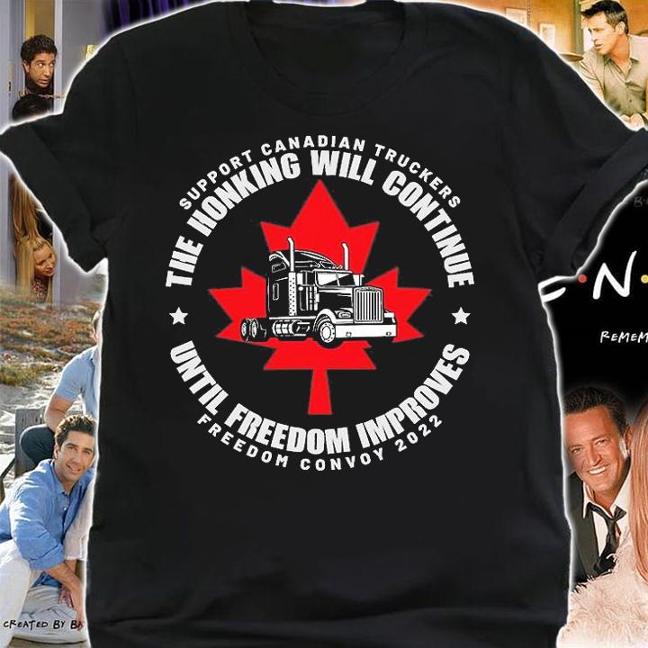 Freedom Convoy 2022 Truck Driver Support Truckers Great Gift T-Shirt t-shirt shirt