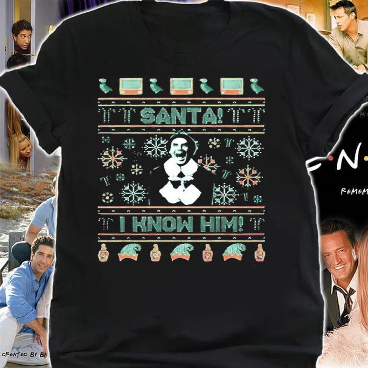I Know Him Tacky Christmas shirt t-shirt shirt
