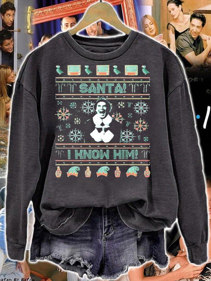 I Know Him Tacky Christmas shirt t-shirt sweatshirt