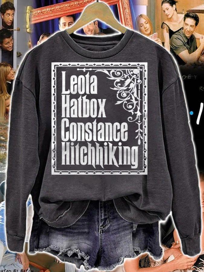 Leota Hatbox Constance Hitchhiking Halloween shirt t-shirt