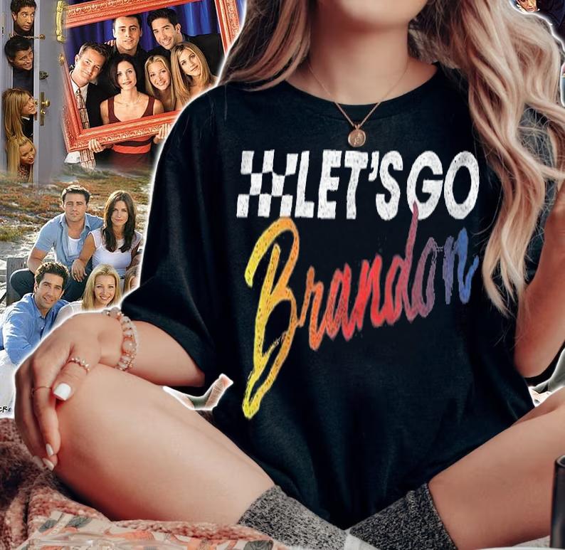 Let's Go Brandon, Joe Biden Chant Funny Anti Biden Political T-Shirt t-shirt woman shirt