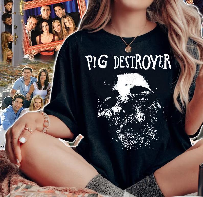 Pig Destroyer horror T-shirt t-shirt woman shirt