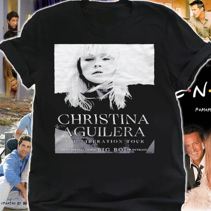 Christina Aguilera the Liberation Tour T-shirt t-shirt
