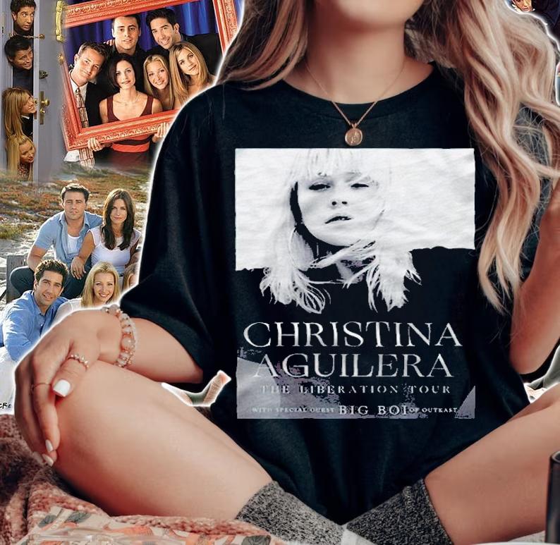 Christina Aguilera the Liberation Tour T-shirt t-shirt