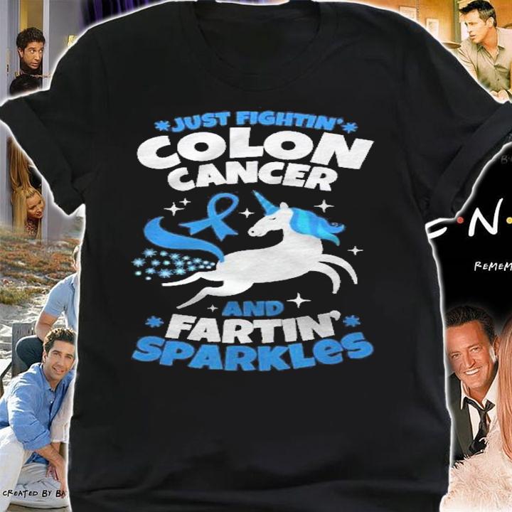 Fighting Colon Cancer Patient Inspiration Quote Unicorn Gift Shirt t-shirt shirt
