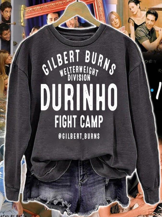 Gilbert Burns Welterweight Division Durinho Fight Camp T-Shirt t-shirt sweatshirt