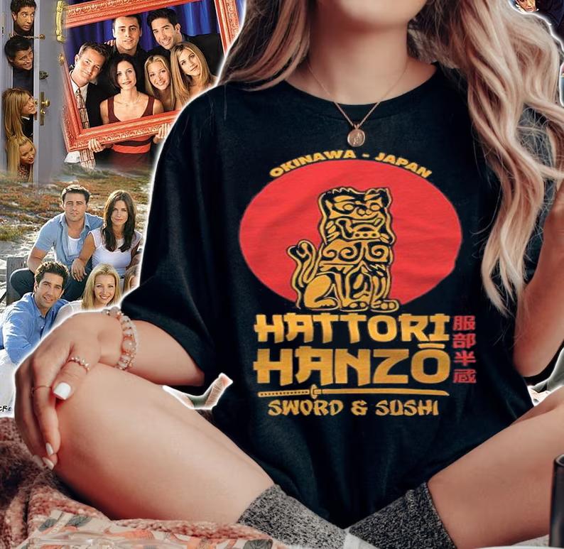 Okinawa Japan Hattori Hanzo Sword And Sushi Shirt t-shirt woman shirt