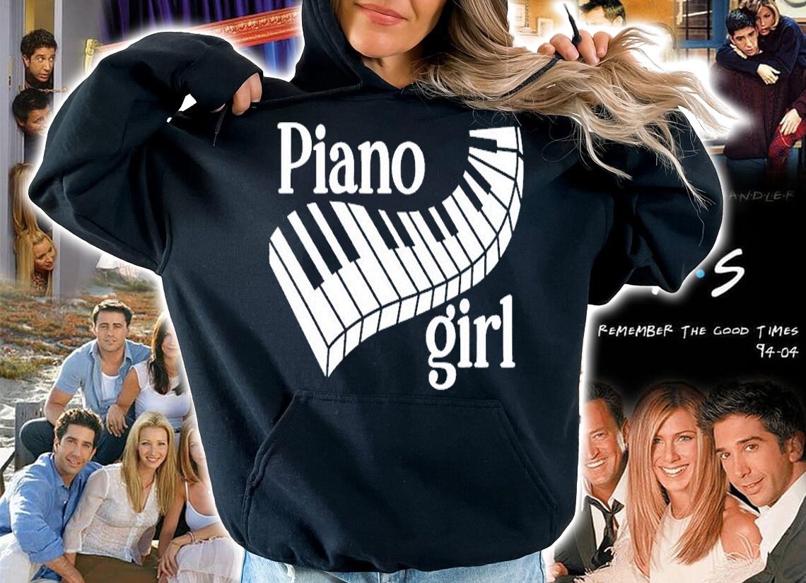 Piano Girl Women's Artistic Piano Keyboard Player T-Shirt t-shirt hoodie