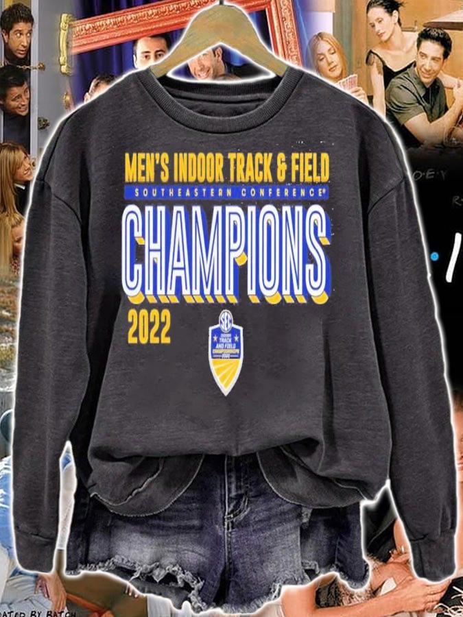 SEC Men's Indoor Track And Field Champions Locker Room 2022 Shirt t-shirt sweatshirt