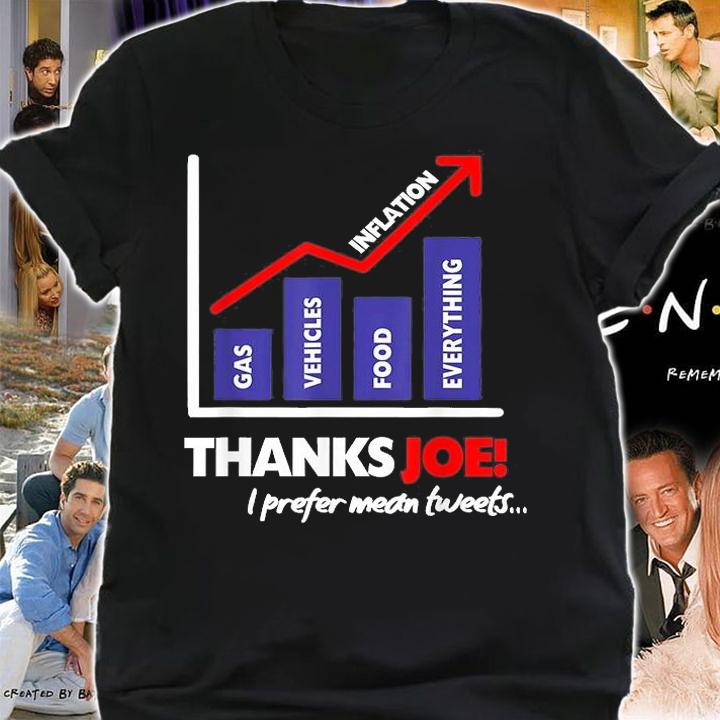 Thanks Joe High Inflation Funny Anti Biden Protest T-Shirt t-shirt shirt