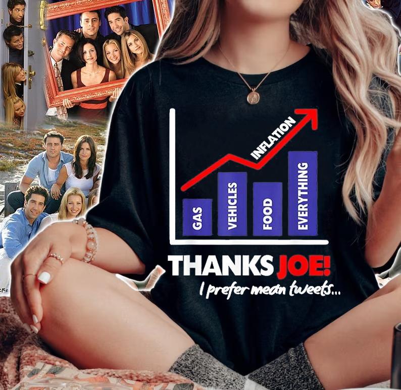Thanks Joe High Inflation Funny Anti Biden Protest T-Shirt t-shirt woman shirt