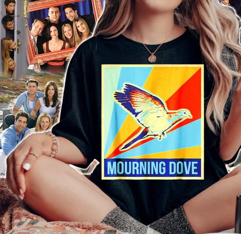 Vintage Mourning Dove T-Shirt t-shirt woman shirt