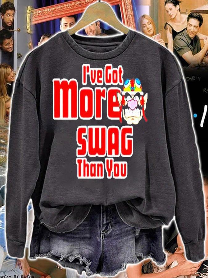 Warioware Ive Got More Swag Than You Shirt t-shirt sweatshirt