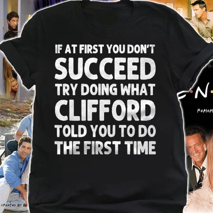 Clifford Gift Name Personalized Birthday Funny Christmas Shirt t-shirt