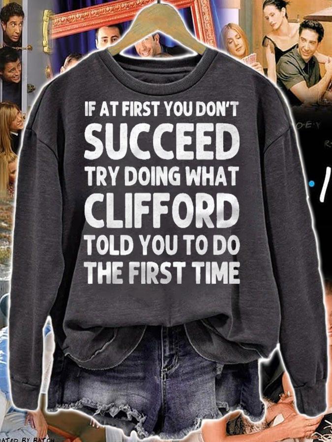 Clifford Gift Name Personalized Birthday Funny Christmas Shirt t-shirt