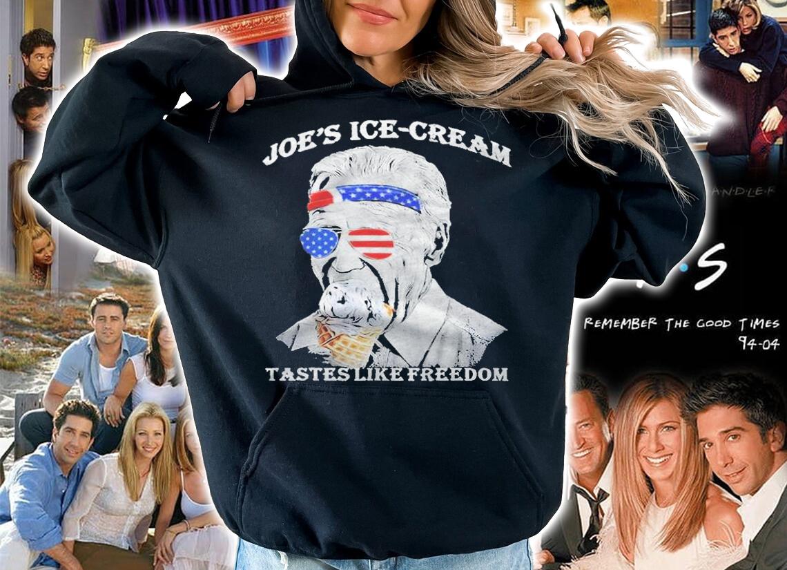 Joe's ice cream funny 4th of july Biden taste of freedom T-shirt t-shirt