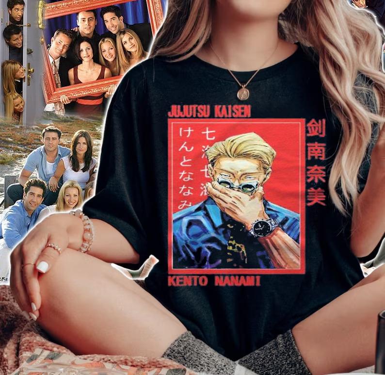 Kento Nanami Jujutsu Kaisen Manga Shirt t-shirt woman shirt
