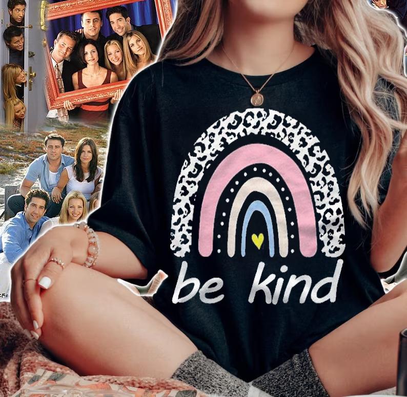 Leopard Rainbow Be Kind We Wear Orange For Unity Day (2) Shirt t-shirt