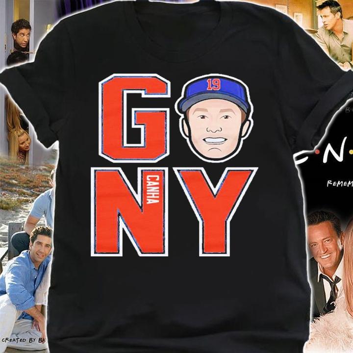 Mark Canha New York M GO NY Baseball Shirt t-shirt shirt