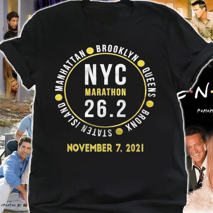 New York City Ny 2021 Marathon Runner Shirt t-shirt