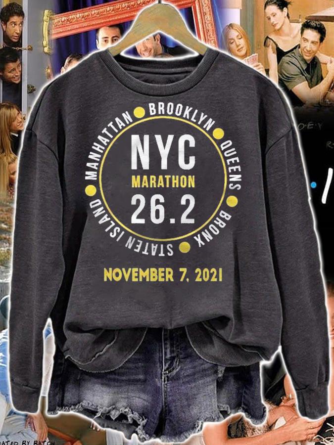 New York City Ny 2021 Marathon Runner Shirt t-shirt