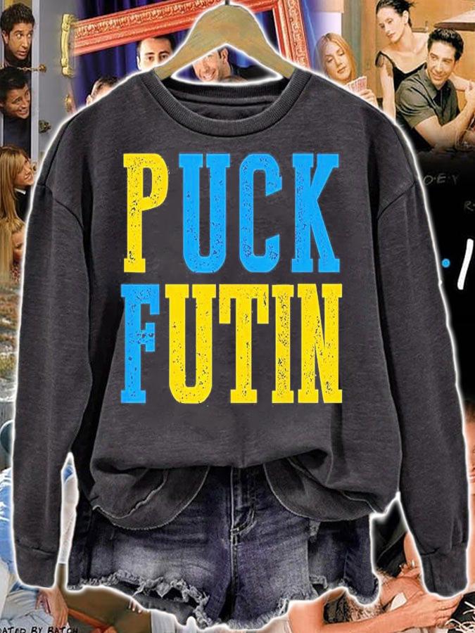 Puck Futin Fuck Putin T-Shirt t-shirt