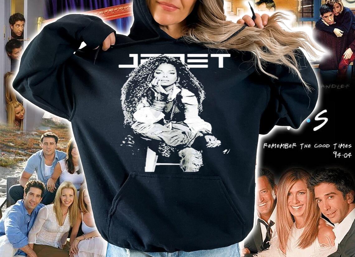 Vintage Janet Jackson 1983 Music Fans T-Shirt t-shirt hoodie