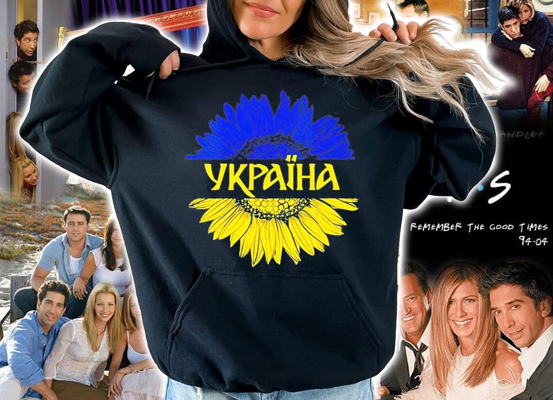 Women's Ukraine Sunflower Ukrainian Flag Patriotic Ukrainian T-Shirt t-shirt