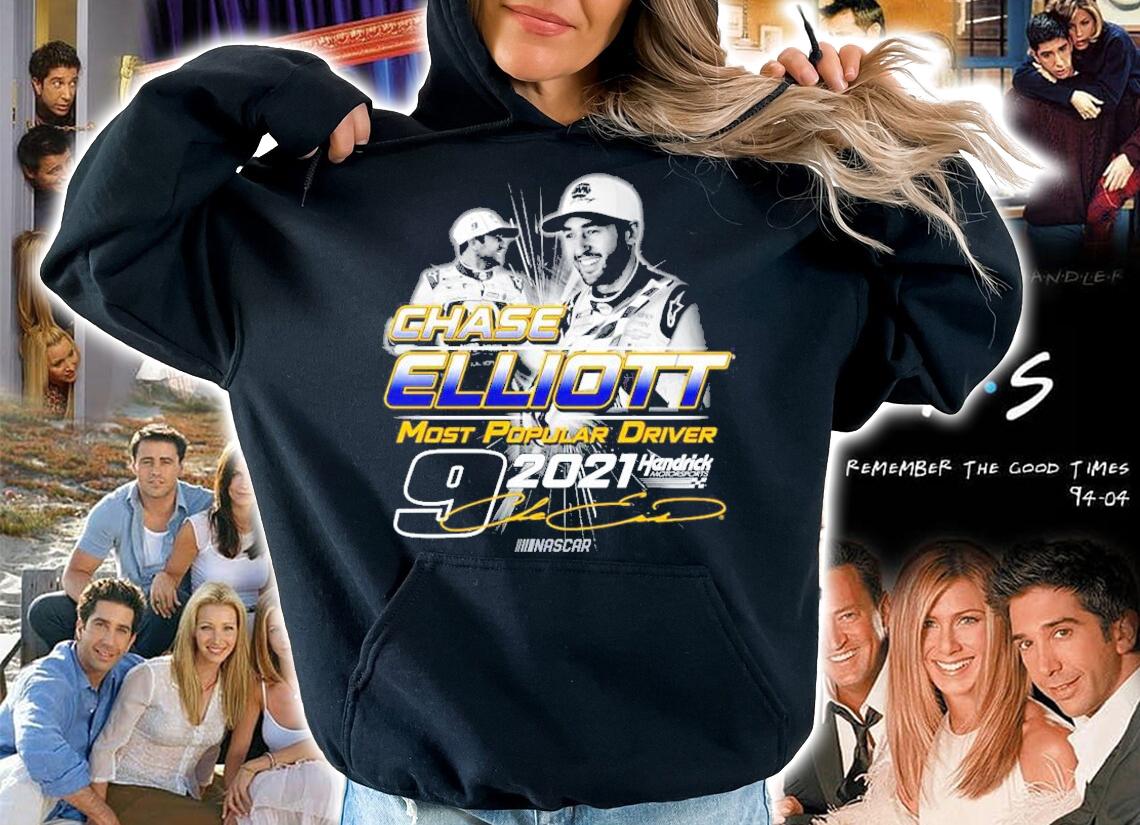 Chase Elliott Hendrick Motorsports Team Collection 2021 NASCAR Most Popular Driver Shirt t-shirt hoodie