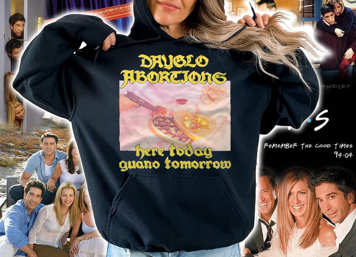 Dayglo Abortions here today guano tomorrow T-shirt t-shirt