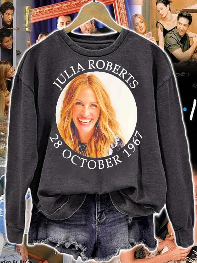 Julia Robert 28 October 1967 Shirt t-shirt
