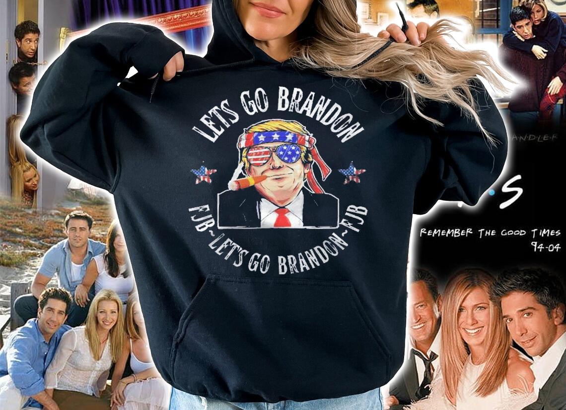 Lets Go Brandon Us Flag Colors Men Women Foxtrot Juliet Shirt t-shirt