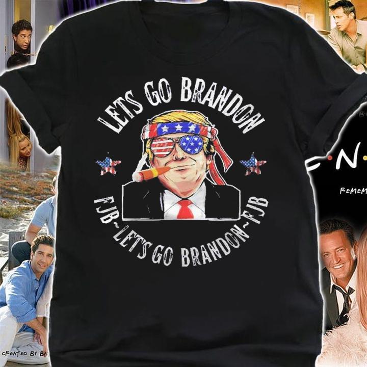 Lets Go Brandon Us Flag Colors Men Women Foxtrot Juliet Shirt t-shirt