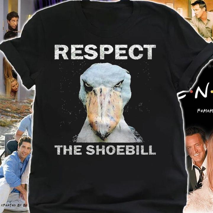 Respect The Shoebill African Bird Aztec Mayan Bird Lover Pullover Shirt t-shirt shirt