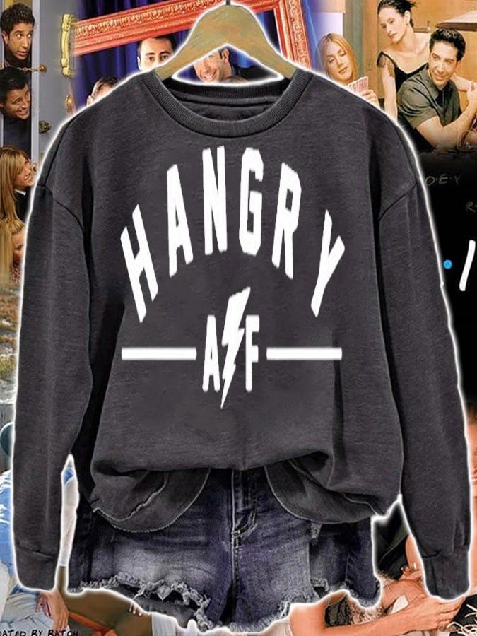 Hangry Af Funny Novelty T-Shirt t-shirt