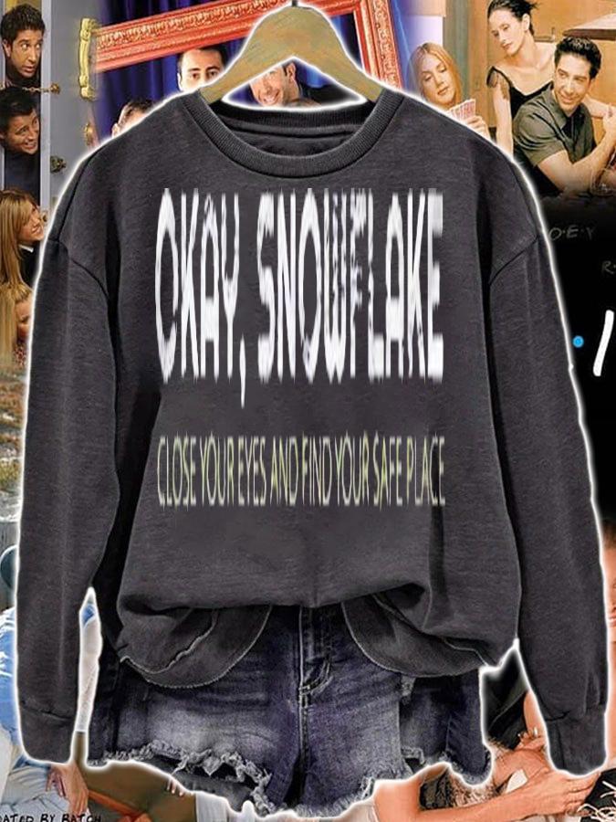 Ok Snowflake Funny Boomer Humour Trending Meme Shirt t-shirt sweatshirt